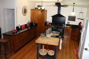 A country style home kitchen in Rockhampton