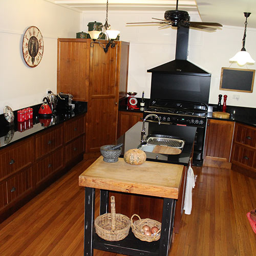 Custom timber cabinetry in a kitchen in Rockhampton