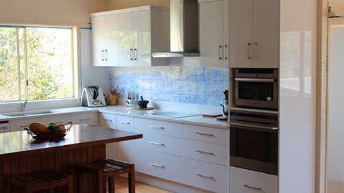 Custom kitchen cabinetry in a residential home in Rockhampton