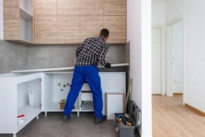 An Australian Cabinet Maker At Work