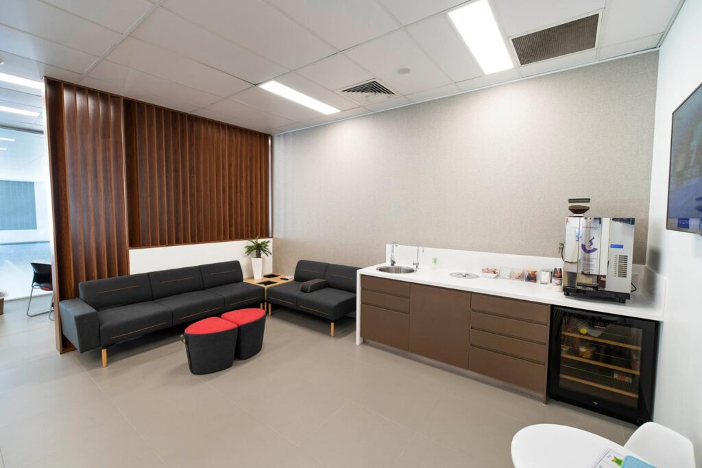 Custom Cabinet With Built-in Sink